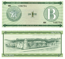 Cuba / 1 Peso / 1985 / P-FX6(a) / UNC - Cuba