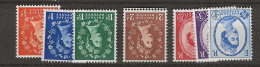 1958 MNH GB Watermark Multiple Crown Inverted Wmk  Postfris** - Neufs