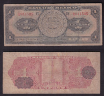 MESSICO 1 PESO 1950 PIK 46B MB - Mexique