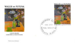 Océanie >Wallis-Et-Futuna > FDC Premier Jour-Enveloppe-Gauguin MATA-UTU 31 JUILLET 03 Nature Morte A La Statuette Maorie - FDC