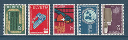 Suisse - YT N° 850 à 854  Manque 852 ** - Neuf Sans Charnière - 1970 - Unused Stamps