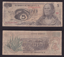 MESSICO 5 PESOS 1972  PIK 62C MB - México