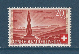 Suisse - YT N° 379 ** - Neuf Sans Charnière - 1942 - Nuovi