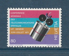 Suisse - YT N° 877 ** - Neuf Sans Charnière - 1971 - Unused Stamps