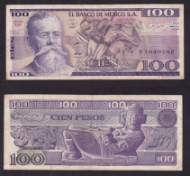 MESSICO 100 PESOS 1981  PIK 74B BB - Mexico