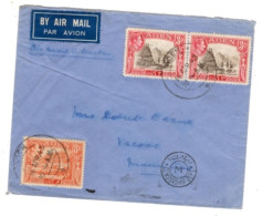 Aden - April 14, 1943 Aden Censored Cover To Mauritius - Aden (1854-1963)