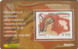 TESSERA FILATELICA VALORE 0,45 EURO CAMPANIA (TF1285 - Cartes Philatéliques