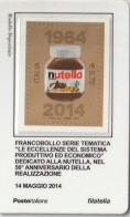 TESSERA FILATELICA VALORE 0,7 EURO NUTELLA (TF1277 - Philatelistische Karten