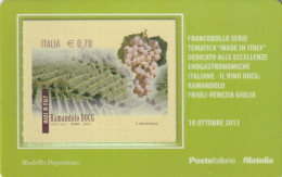 TESSERA FILATELICA VALORE 0,7 EURO RAMANDOLO (TF1247 - Cartes Philatéliques