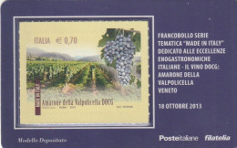 TESSERA FILATELICA VALORE 0,7 EURO MARONE DELLA VALPOLICELLA (TF1246 - Tessere Filateliche