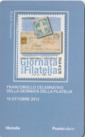 TESSERA FILATELICA VALORE 0,7 EURO GIORNATA FILATELIA (TF1233 - Philatelistische Karten
