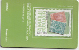 TESSERA FILATELICA VALORE 0,7 EURO GIORNATA FILATELIA (TF1229 - Philatelic Cards