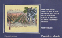 TESSERA FILATELICA VALORE 0,7 EURO AGLIANICO (TF1228 - Philatelistische Karten