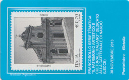 TESSERA FILATELICA VALORE 0,7 EURO CATTEDRALE DI NARDO (TF1222 - Philatelic Cards