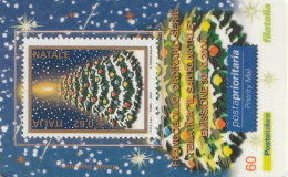 TESSERA FILATELICA VALORE 0,62 EURO NATALE (TF1205 - Philatelic Cards