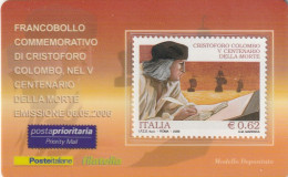 TESSERA FILATELICA VALORE 0,62 EURO COLOMBO (TF1192 - Philatelic Cards