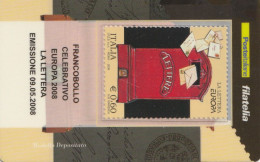 TESSERA FILATELICA VALORE 0,6 EURO LA LETTERA (TF1138 - Philatelic Cards