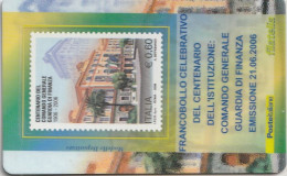 TESSERA FILATELICA VALORE 0,6 EURO GUARDIA FINANZA (TF1093 - Philatelic Cards