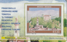 TESSERA FILATELICA VALORE 0,6 EURO BRUNICO (TF1075 - Cartes Philatéliques