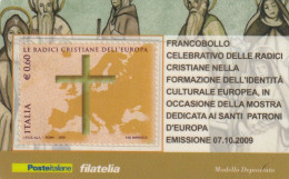 TESSERA FILATELICA VALORE 0,6 EURO RADICI CRISTIANE (TF1044 - Filatelistische Kaarten
