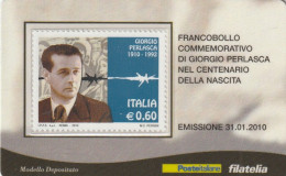 TESSERA FILATELICA VALORE 0,6 EURO PERLASCA (TF1041 - Philatelistische Karten