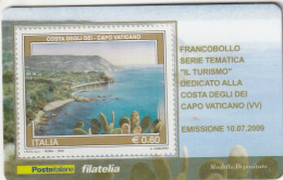 TESSERA FILATELICA VALORE 0,6 EURO CAPO VATICANO (TF1029 - Filatelistische Kaarten