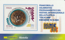 TESSERA FILATELICA VALORE 0,85 EURO MILANOFIL (TF1003 - Philatelic Cards