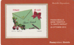 TESSERA FILATELICA VALORE 0,85 EURO NATALE (TF999 - Philatelic Cards