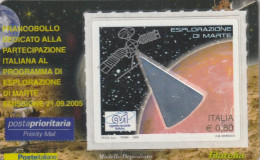 TESSERA FILATELICA VALORE 0,8 EURO MARTE (TF993 - Philatelic Cards