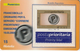 TESSERA FILATELICA VALORE 0,8 EURO POSTA PRIORITARIA (TF995 - Philatelic Cards