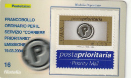 TESSERA FILATELICA VALORE 1,5 EURO POSTA PRIORITARIA (TF970 - Filatelistische Kaarten