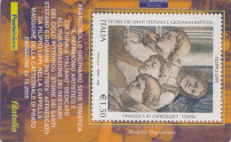 TESSERA FILATELICA VALORE 1,5 EURO FILIPPO LIPPI (TF969 - Tarjetas Filatélicas