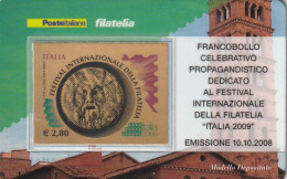 TESSERA FILATELICA VALORE 2,8 EURO FESTIVAL FILATELIA (TF953 - Philatelistische Karten