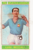 75 ATLETICA LEGGERA - LUIGI BECCALI - CAMPIONI DELLO SPORT 1967-68 PANINI STICKERS FIGURINE - Athletics