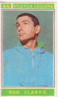 44 ATLETICA LEGGERA - RON CLARKE - VALIDA - CAMPIONI DELLO SPORT 1967-68 PANINI STICKERS FIGURINE - Atletica
