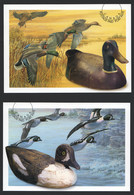 2006  Duck Decoys - Appelants De Canards    - Set Of 4 Cards - 1953-.... Reinado De Elizabeth II