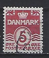 Denmark 1938  Wavy Lines (o) Mi.244x - Gebraucht