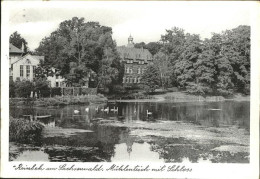 41290806 Reinbek Sachsenwald Muehlenteich Mit Schlos Reinbek - Reinbek