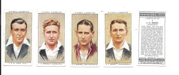 CJ01 - SERIE COMPLETE 50 CARTES CIGARETTES PLAYERS - CRICKETERS 1934 - Player's