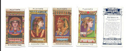 CJ14 - SERIE COMPLETE 25 CARTES CIGARETTES PLAYERS - EGYPTIAN KINGS AND QUEENS - PHARAONS - Player's