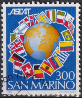 1982 San Marino ° Mi:SM 1265, Sn:SM 1035, Yt:SM 1061, Philatelic Anniversaries,  ASCAT - Oblitérés