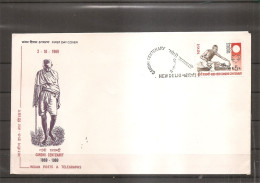 Ghandi ( FDC De L'Inde De 1969 à Voir) - Mahatma Gandhi