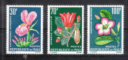 Mali 1963**, Blumen, Gez., Sukkulente / Mali 1963, MNH, Flowers, Perforated, Succulent - Cactusses