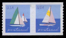 Etats-Unis / United States (Scott No.5750a - Sailboats) [**] Coil Pair - Neufs