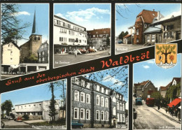 41289012 Waldbroel Kirche Bahnhof Feriensiedlung Rathaus Kaiserstrasse Stadtwapp - Waldbroel