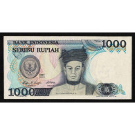 INDONESIE - PICK 124 A - 1 000 RUPIAH - 1987 - SUP - Indonésie