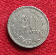 Argentina 20 Centavos 1929 KM# 36 *VT Argentine Argentinie - Argentine