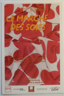 MARCHE DES SOIES LYON / Tissu Avec Coeur Rose - Carte Publicitaire - Mode