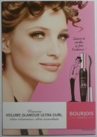 MODE / MAQUILLAGE FEMME - Mascara - Carte Publicitaire Bourjois - Mode