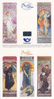 Booklet 634 Czech Republic Alfons Mucha Medee 2010 1st Edition With The Intersection Theatre Mythology Sarah Bernhard - Théâtre